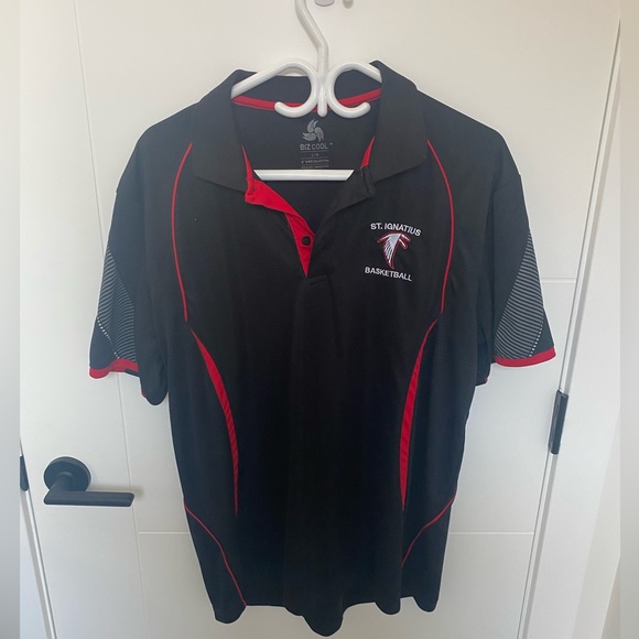 Biz-Cool Golf Shirt men’s large - Picture 1 of 5